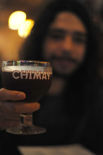 Chimay is for watching skateboarding, not going